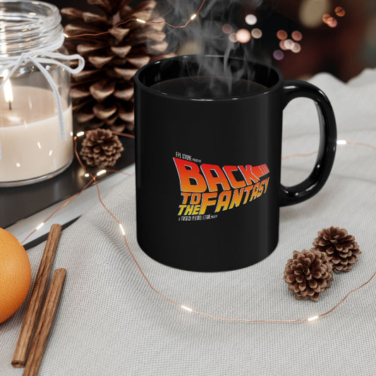 Back to the Fantasy FPL parody mug, Fantasy Premier League gift
