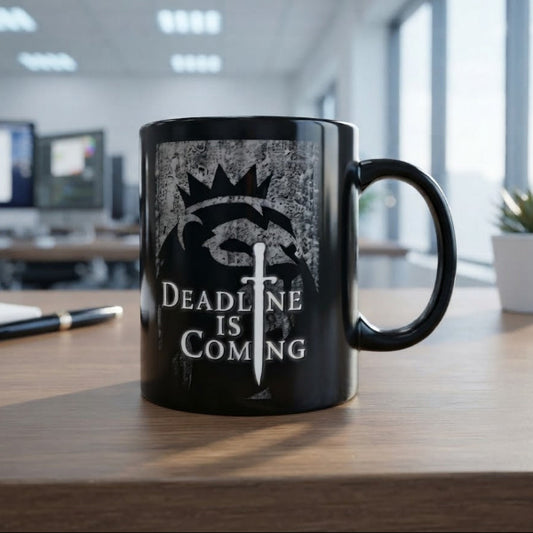 deadline is coming mug, fantasy premier league gift