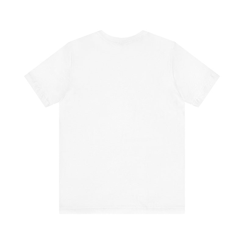 Plain white t-shirt on a white background