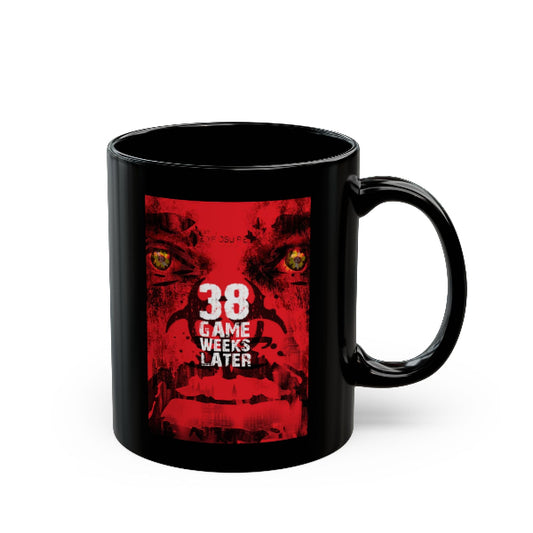 38 Gameweeks Later FPL parody mug, Fantasy Premier League gift