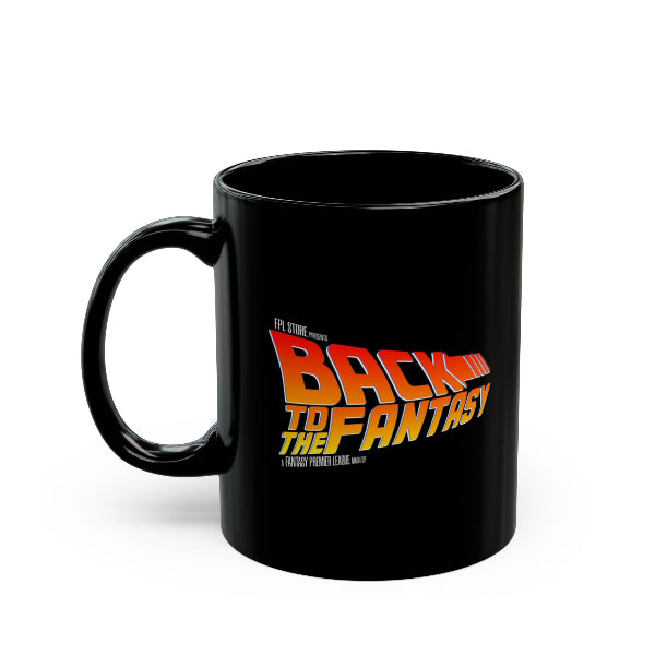 Back to the Fantasy FPL parody mug, Fantasy Premier League gift