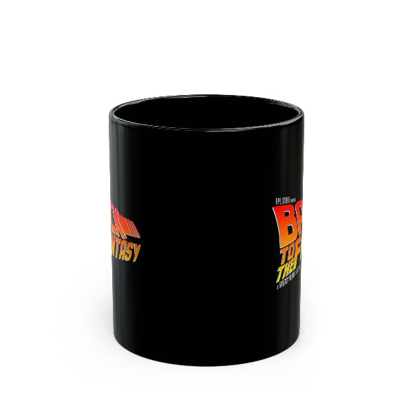 Back to the Fantasy FPL parody mug, Fantasy Premier League gift