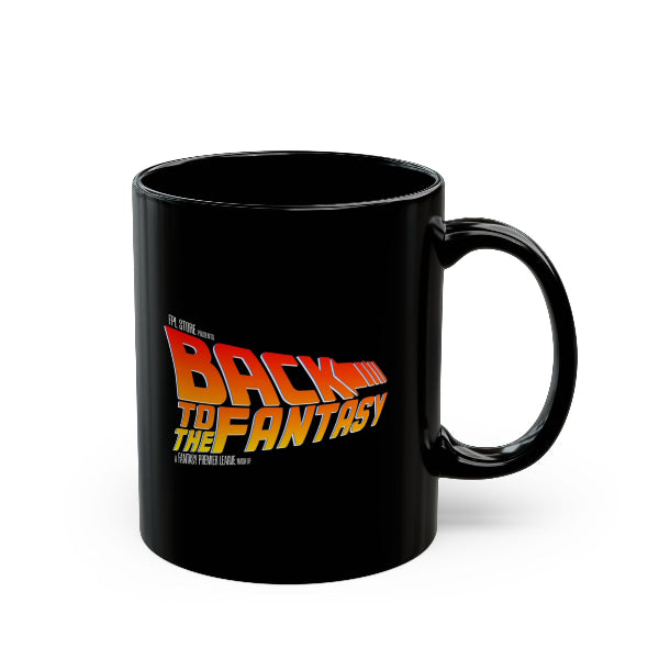 Back to the Fantasy FPL parody mug, Fantasy Premier League gift