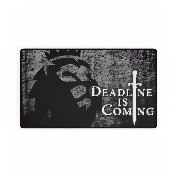 Deadline Is Coming FPL parody desk mat, Fantasy Premier League gift