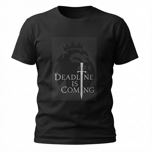 deadline is coming tee