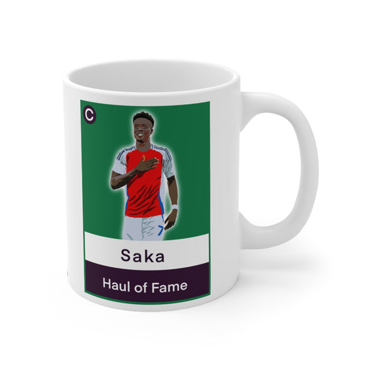 Bukayo Saka FPL Haul of Fame mug