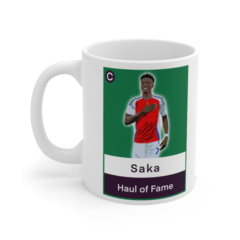 Bukayo Saka FPL Haul of Fame mug