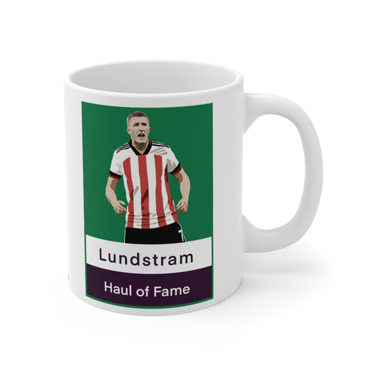 John Lundstram FPL Haul of Fame mug