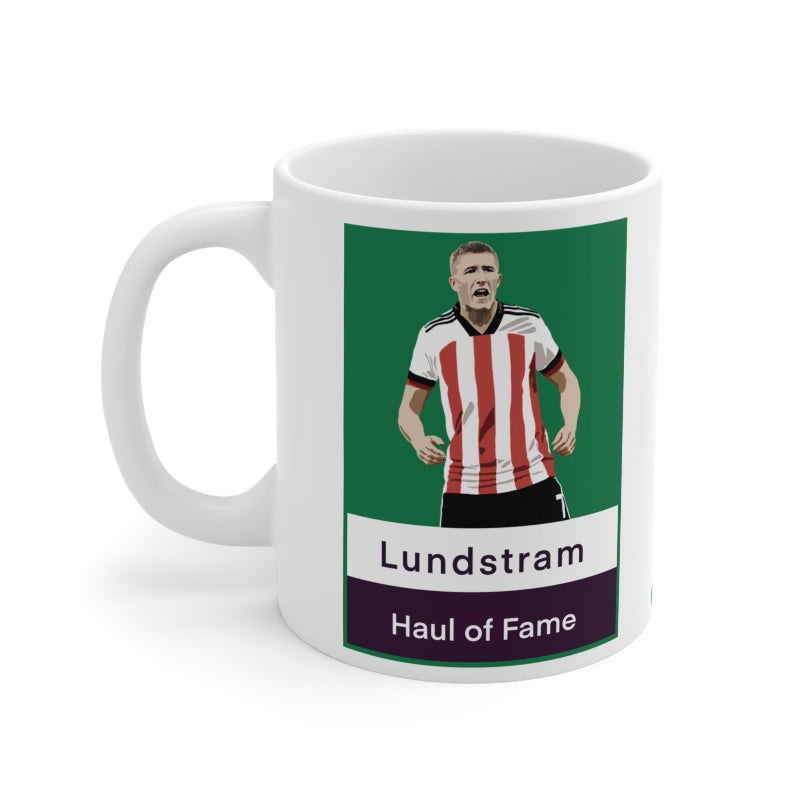 John Lundstram FPL Haul of Fame mug