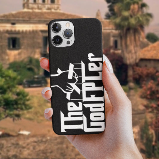 phone case held up in outside setting