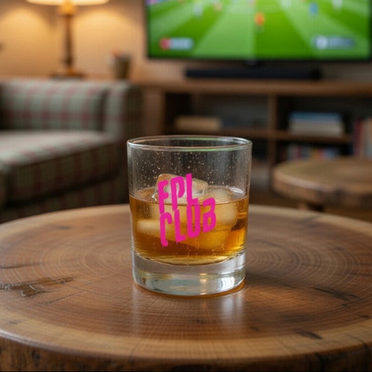 fpl club rocks glass in living room