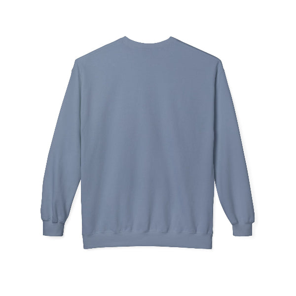 Blue sweatshirt on a white background