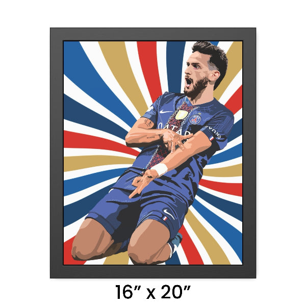 kvaratskhelia art 16x20