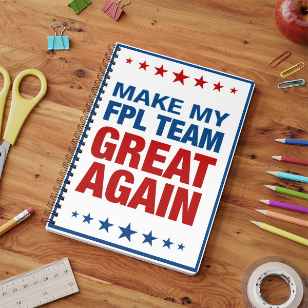maga inspired notebook, fpl gift