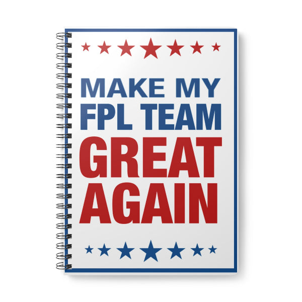 maga inspired notebook, fpl gift