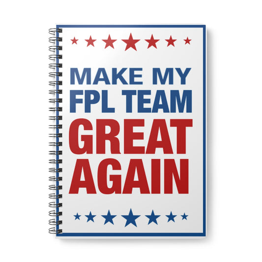 maga inspired notebook, fpl gift