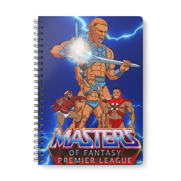 masters of fantasy premier league notebook