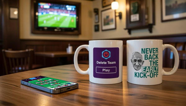 mugs in a pub