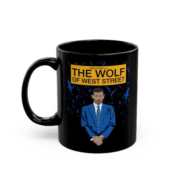 The Wolf of West Street Pascal Gross mug, an FPL gift from fplStore