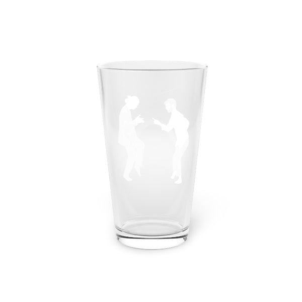 Clear glass with 'Mammoth' branding on a white background