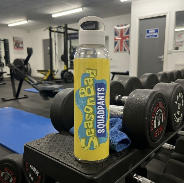 SeasonBad SquadPants FPL parody water bottle, Fantasy Premier League gift