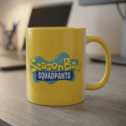 SeasonBad SquadPants FPL parody mug, Fantasy Premier League gift