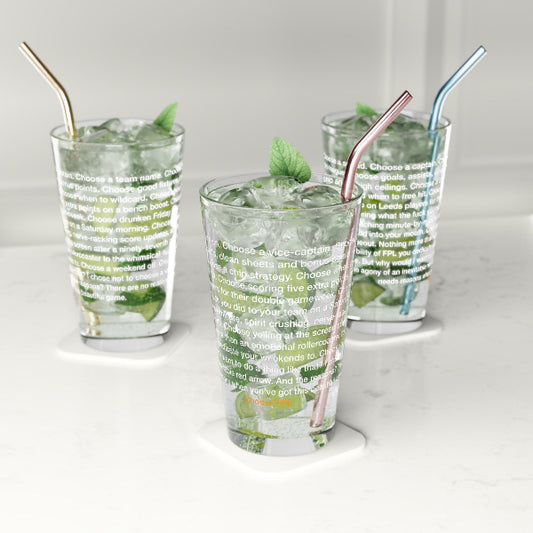 Three glasses of iced drinks with straws on a white surface